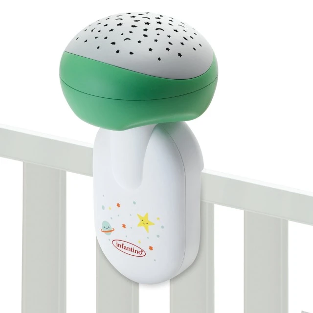 Musical carousel with projector 3in1, Infantino, Green