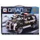 Конструктор, Qman, Mine City, Полицейски автомобил, 686 части