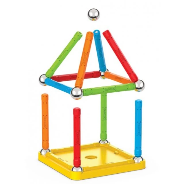 Magnetic constructor, Geomag, Supercolor, 25 pieces