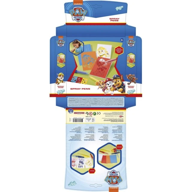 Creative set Paw Patrol, Color yourself with spray pens