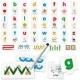 Educational puzzle, Headu, ABC write and play