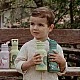 Stainless steel thermos bottle, Sassi, 350ml, Dinosaur