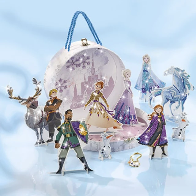 Create Frozen diamond studio