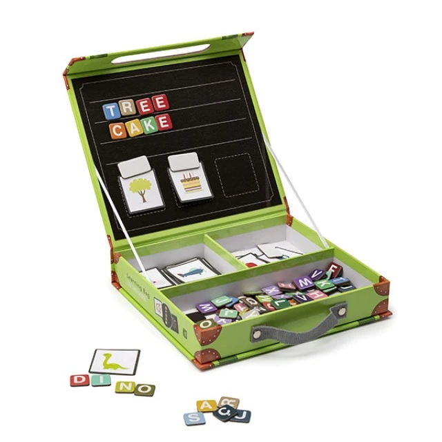 Magnetic briefcase with words - Educational game