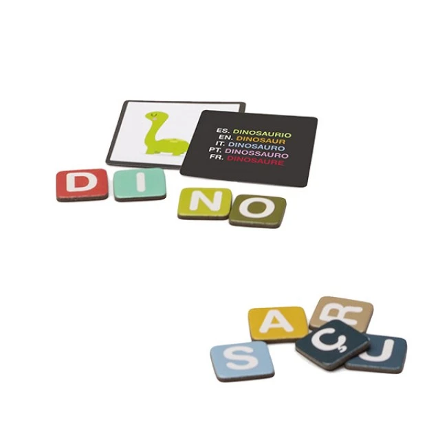 Magnetic briefcase with words - Educational game