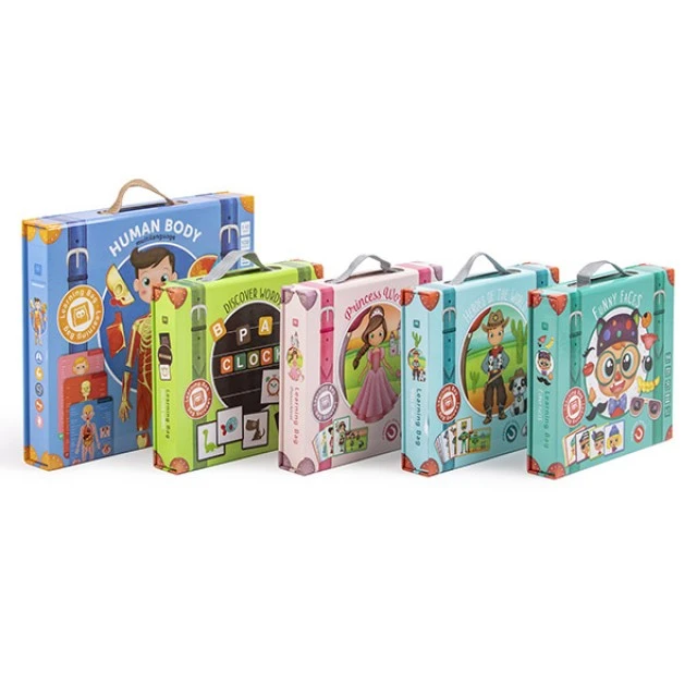 Magnetic briefcase with words - Educational game