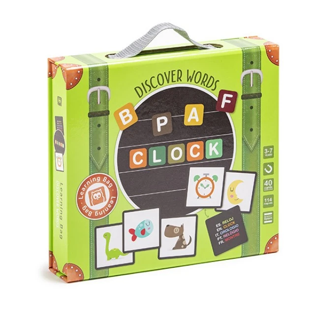 Magnetic briefcase with words - Educational game