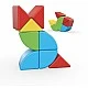Магнитен конструктор, Geomag, Magicube, 24 части