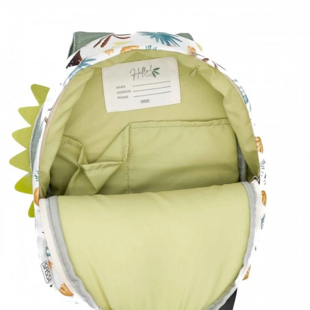 Small children’s backpack, Sassi, Dinosaur