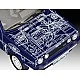 Комплект сглобяем модел VW Golf GTI, 118 части