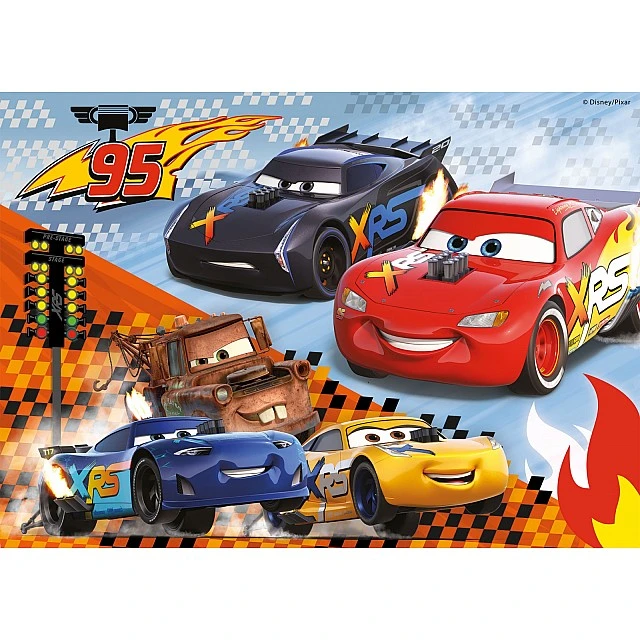 Puzzle, Lisciani, Cars, Double-sided puzzle 150 pieces