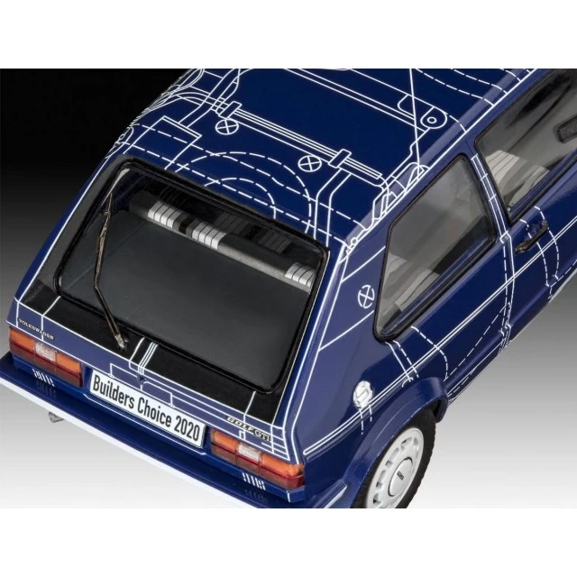 VW Golf GTI assembly model kit, 118 parts