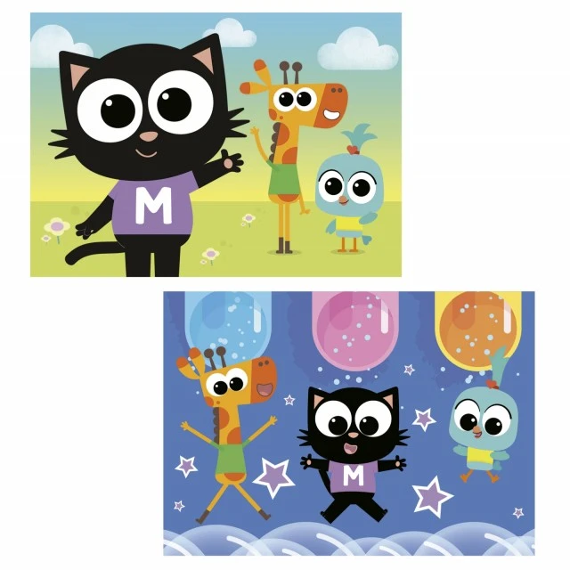 Milo 2in1 puzzle, 2 x 20 pieces