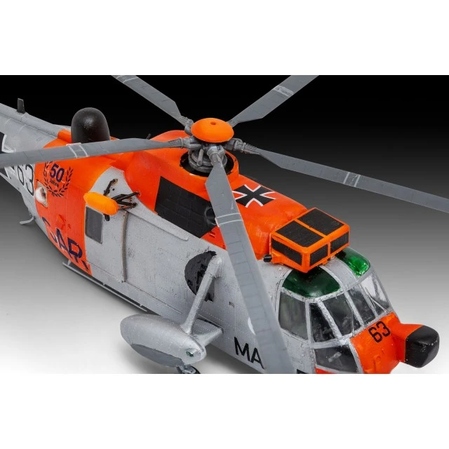 Assembly model, Revell, Westland Sea King Mk.41 Helicopter, 132 parts