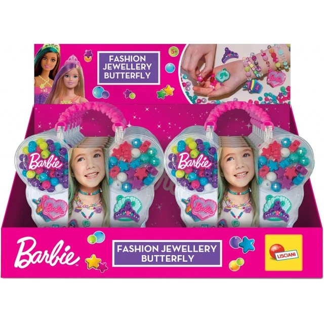 Creative kit, Lisciani, Barbie, DIY jewelry in a case