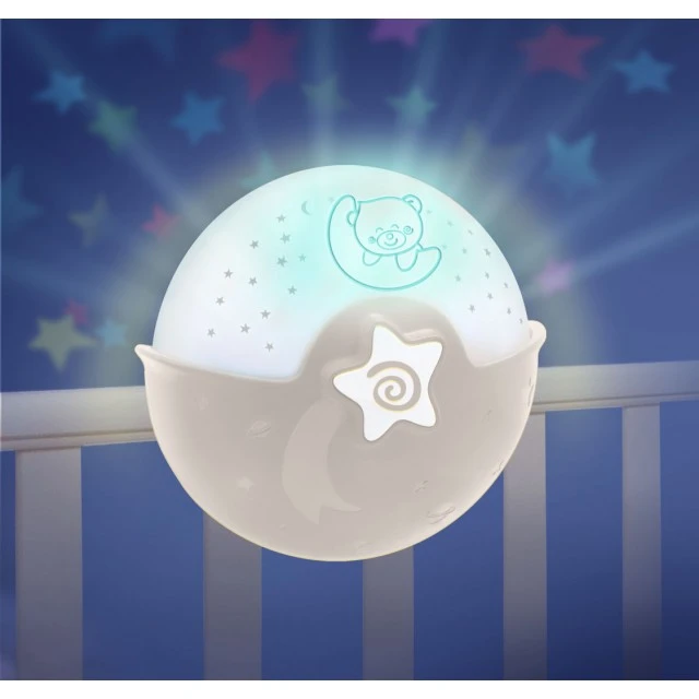 3-in-1 Soothing Light Projector, Infantino, Ecru