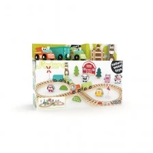 Wooden Railway Set, Farmhouse, J′adore