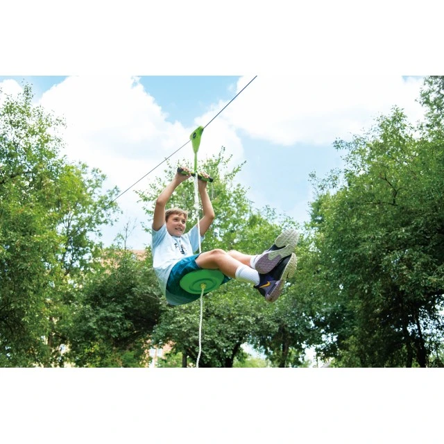 Zipline - Adventure ropeway with brake 30m.