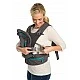 Ergonomic baby carrier with pockets, Infantino, 4 in 1, Gray, from 3.6 to 18 kg.