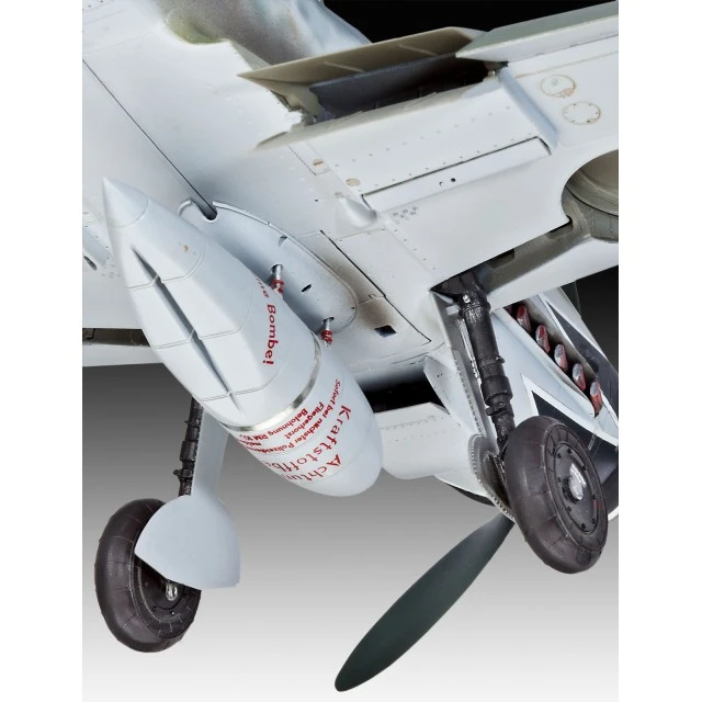 Assembly model, Revell, Airplane, Messerschmitt Bf109G-10 Erla, 147 parts