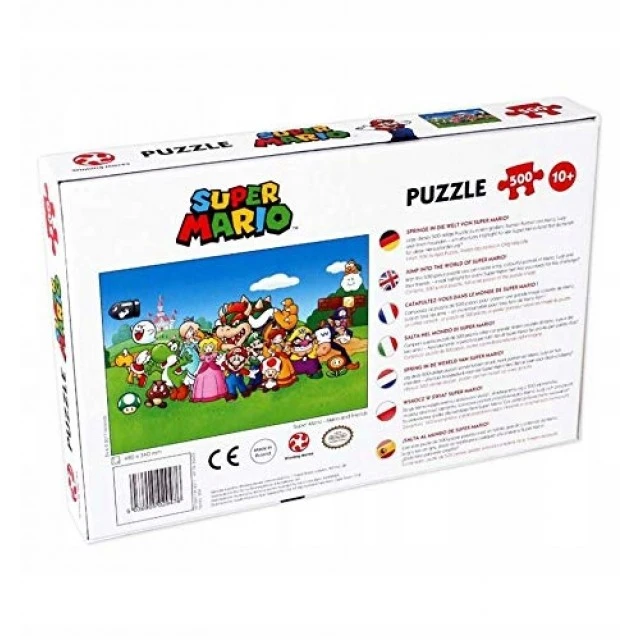 Super Mario and friends puzzle, 500 pieces