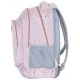 School backpack, Head, Rose gold, 39x28x15cm
