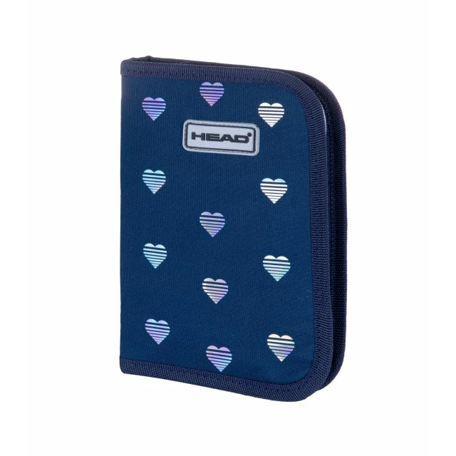 School Toiletry Head, Hearts, 20x14x3.5cm