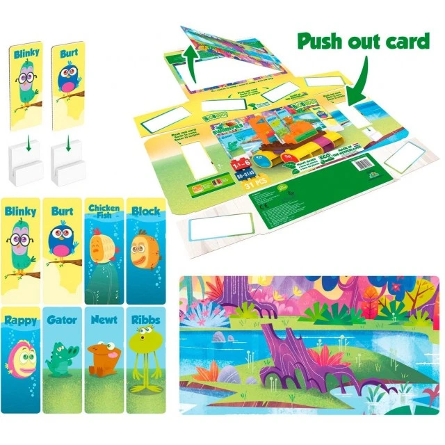 Building set Swampies River raft, 31 pieces