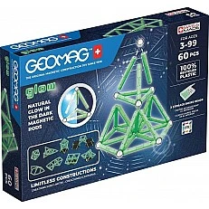 Магнитен конструктор Glow 338, 60 части