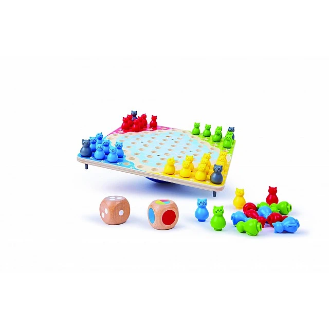Настолна игра, Hape, Котешки остров, 3 в 1