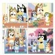 Прогресивен пъзел Bluey в куфарче, 12-16-20-25 части