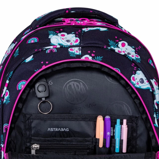Ученическа раница ASTRABAG Спящи Коали, AB300, 42х30х19см.