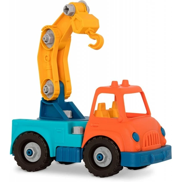 Constructor Detachable truck with crane