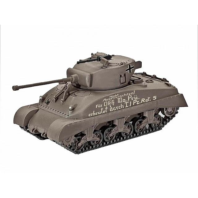 Assembly model Sherman M4A1 tank, 86 parts