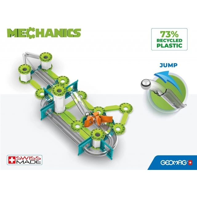 Magnetic construction set Mechanics 757, Gravity, 153 parts