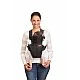 Ergonomic baby carrier with pocket, Infantino, 2 in 1, Black, from 3.6 to 11.3 kg.