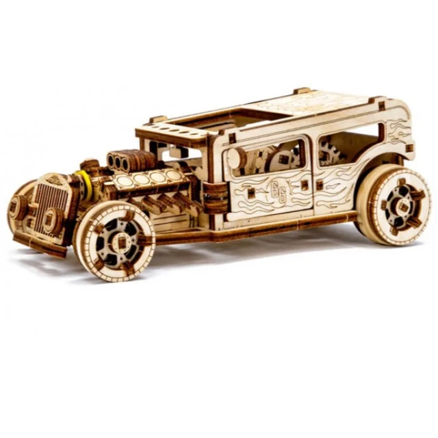 Сглобяем модел от дърво, Revell, Малки приключения, Hot Rod, 141 части