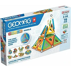 Magnetic constructor Supercolor 383, 42 parts