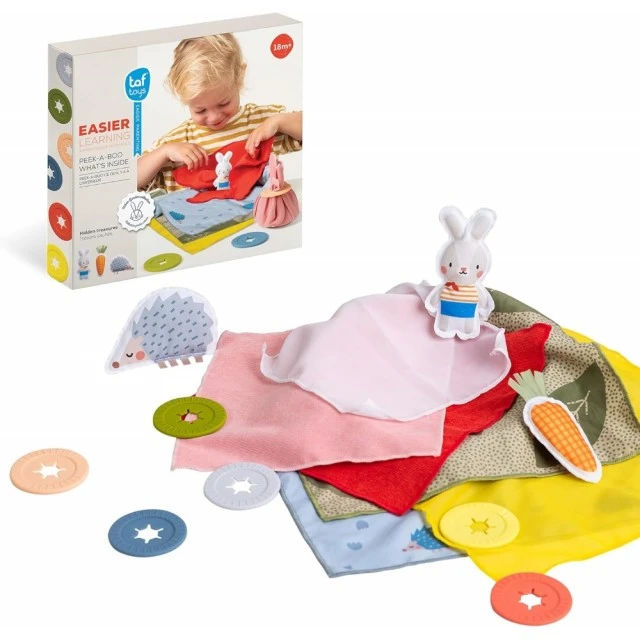 Сензорна игра, Taf Toys, Какво има вътре, 15 части