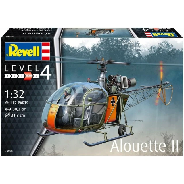 Assembled model, Revell, Helicopter - Alouette II