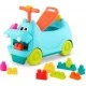 Push car with sound, light and constructor, Battat, Hippo