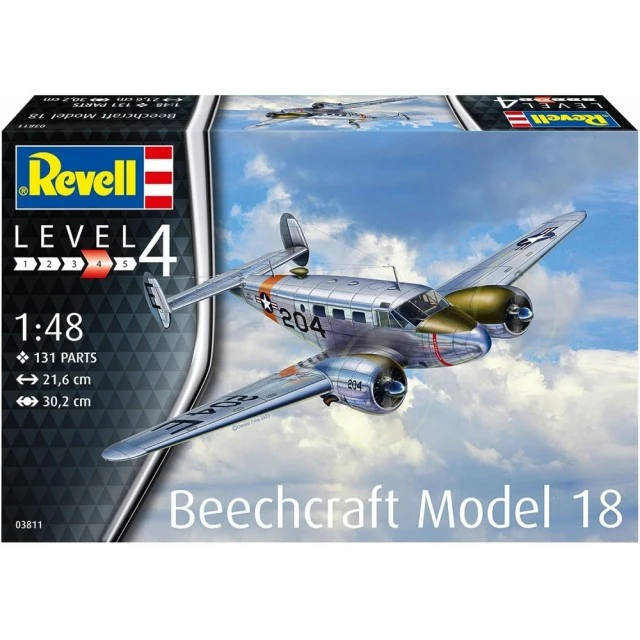 Сглобяем модел Beechcraft Model 18, 131 части