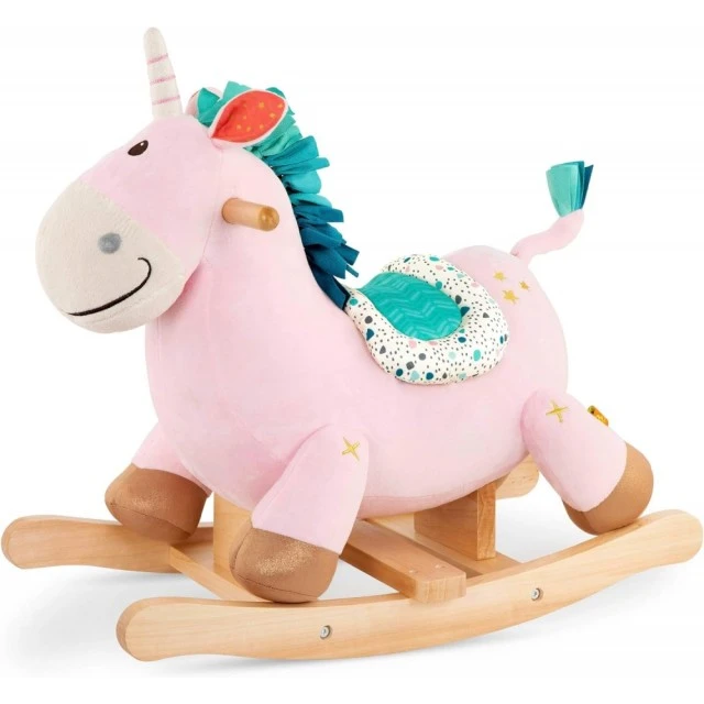Children’s toy Cradle plush unicorn, 65 x 34.3 x 46.3 cm