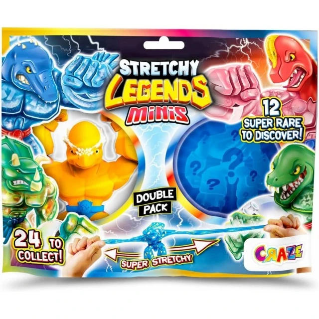 Колекционерска фигурка, Craze, Мини разтегливи създания, Legends Minis Double