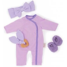 Doll accessory set 14" Sleep clothes, 4 pieces, Pink