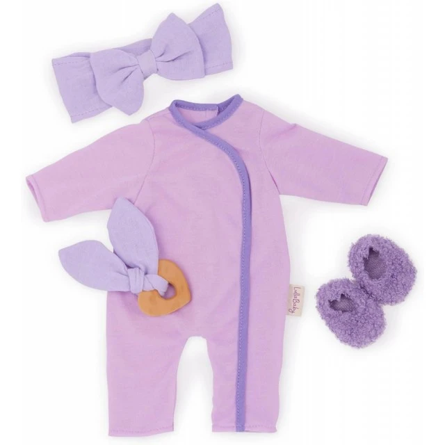 Doll accessory set 14 Sleep clothes, 4 pieces, Pink