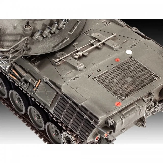 Assembled model German tank, Leopard 1, 260 parts