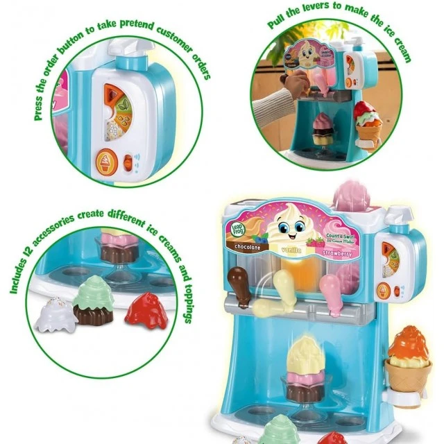 Интерактивна играчка, Vtech, Leap Frog, Машина за сладолед