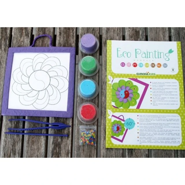 Creative set Painting with eco paints, Mandala, 8 parts