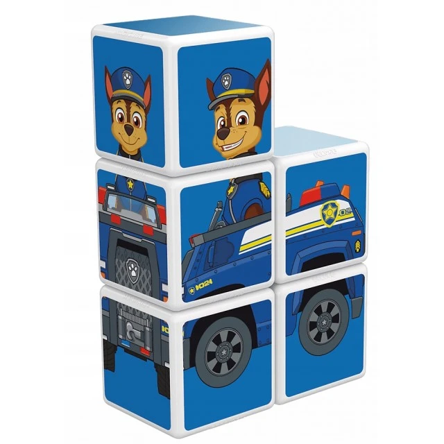 Магнитен конструктор Magicube, Paw Patrol, Полицейската кола на Чейс 079, 5 части